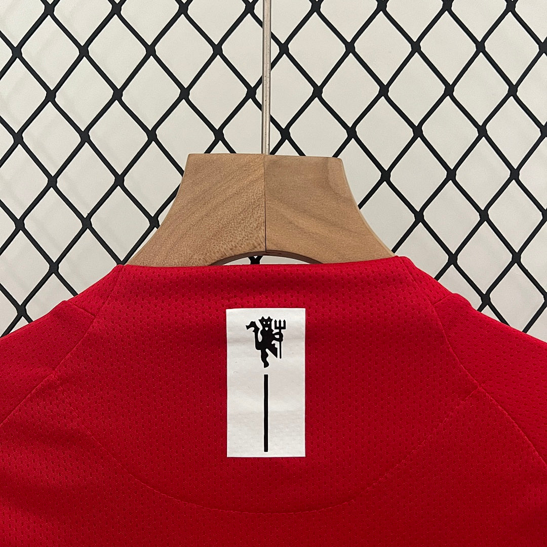Kit Manchester United Principal Criança 07/08 (Champions)