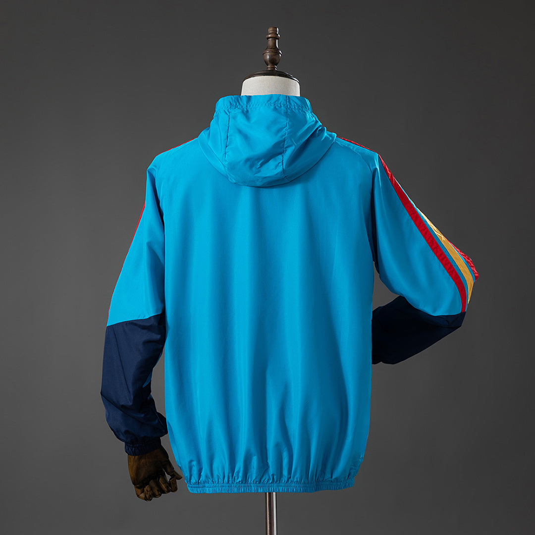 Casaco Impermeável Espanha 2026 - Azul