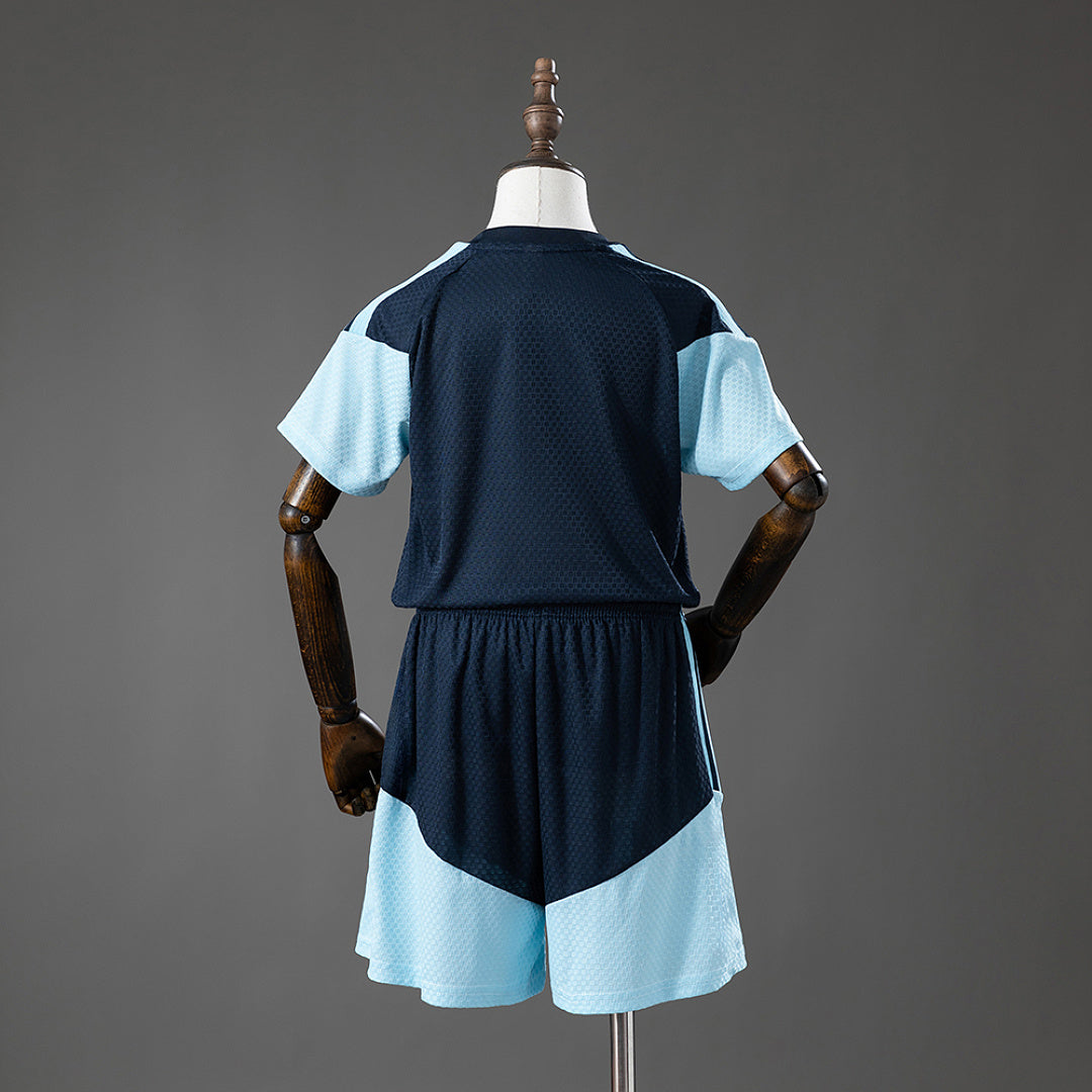 Kit Argentina Treino Azul Criança 2026
