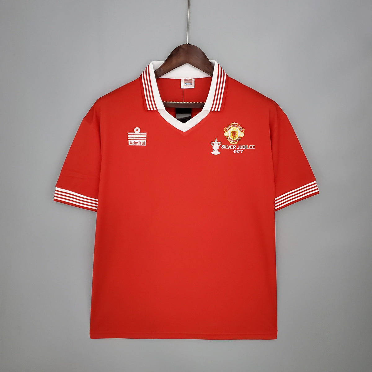 Camisola Manchester United Principal 77/78 Retro