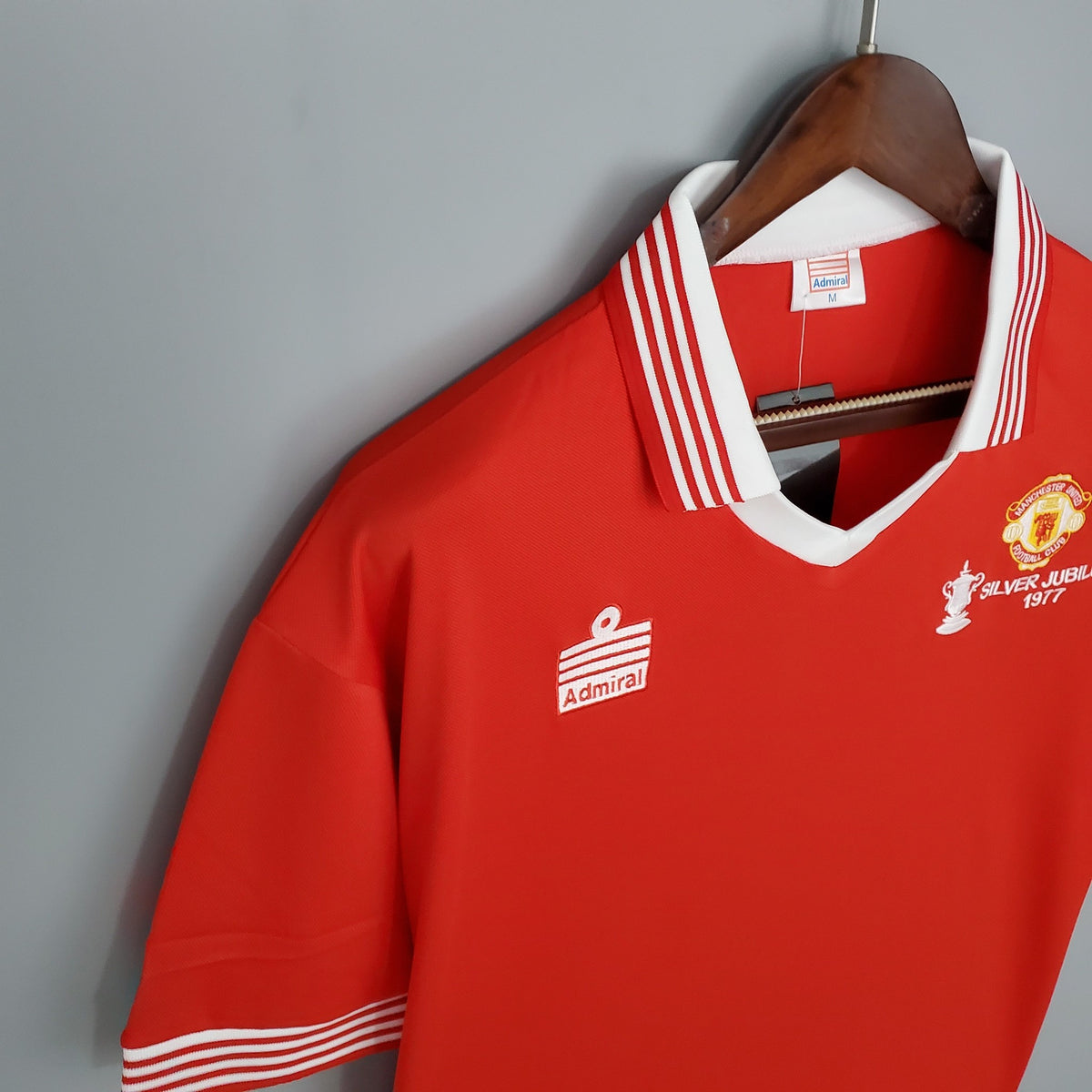 Camisola Manchester United Principal 77/78 Retro