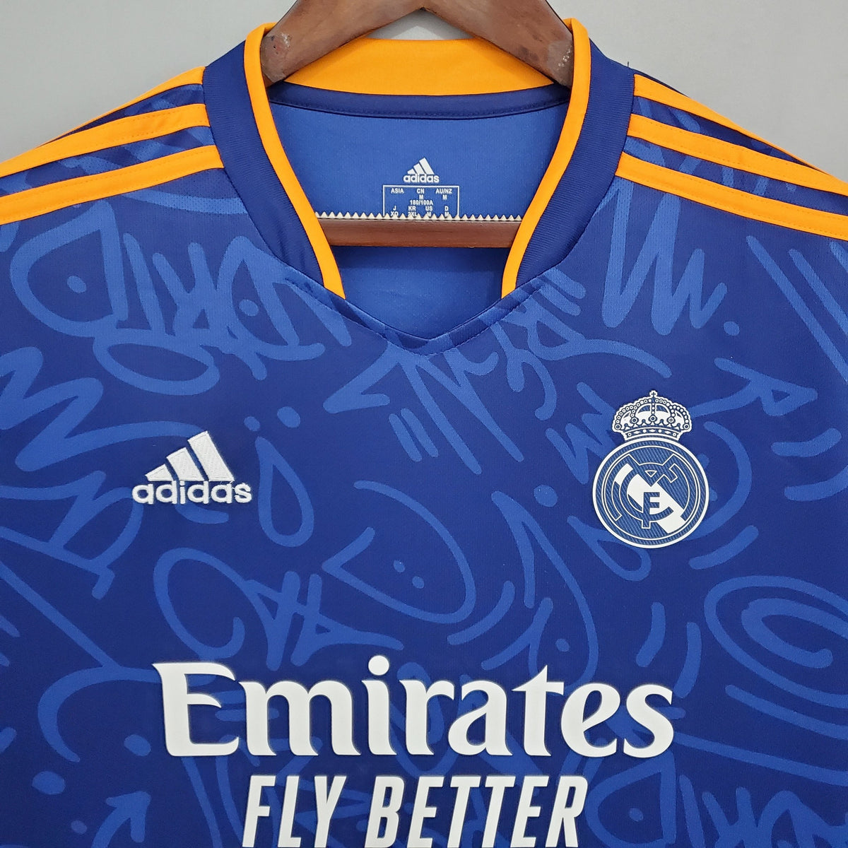 Camisola Real Madrid Alternativa 21/22 Retro