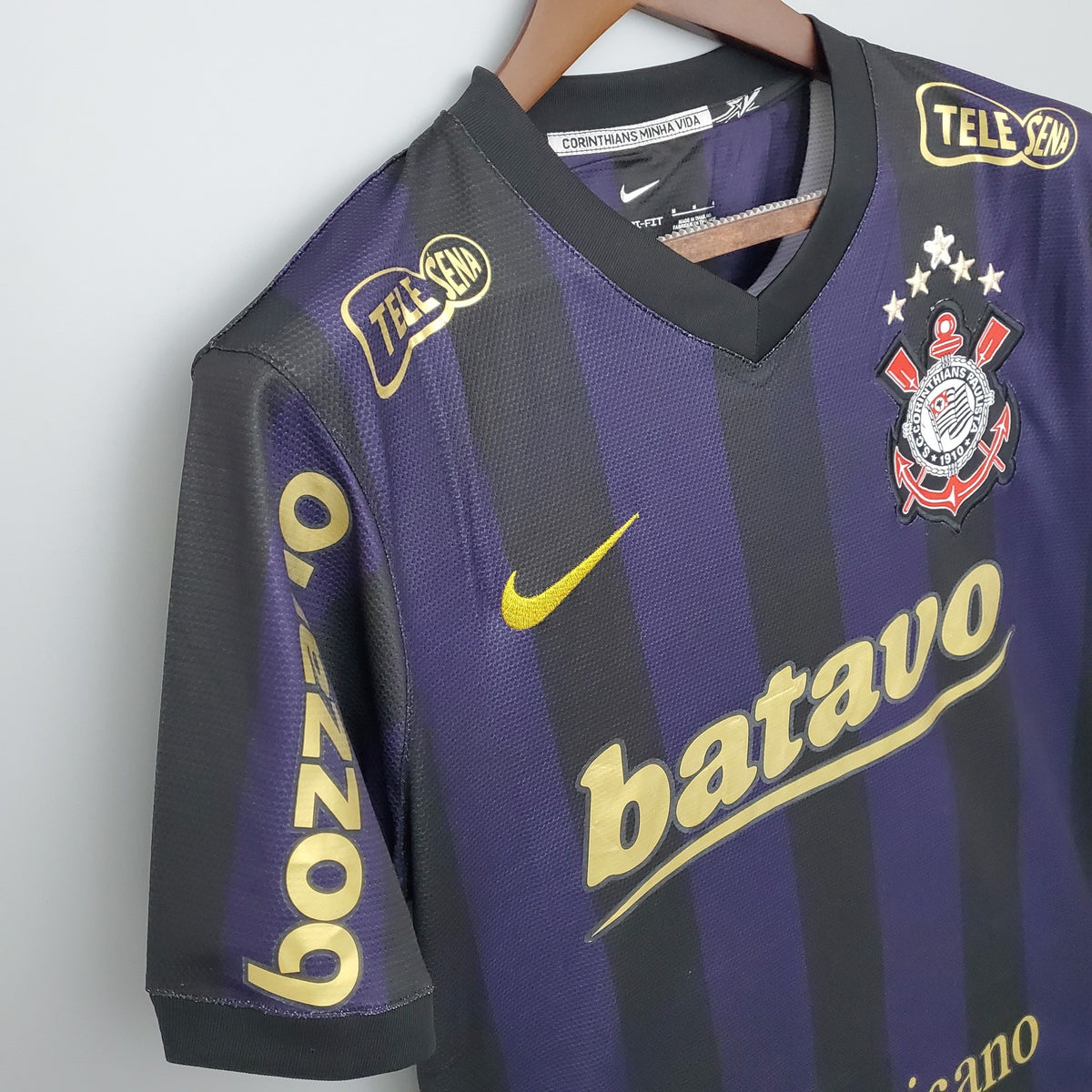 Camisola Corinthians Alternativa 09/10 Retro