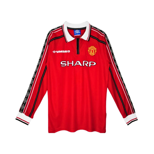 Camisola Manchester United Principal 98/99 - Manga Comprida