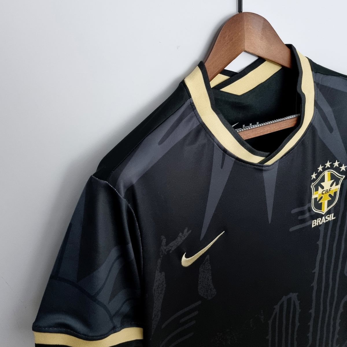 Camisola Brasil Edição Especial Preta 22/23 Retro