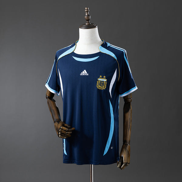 Camisola Argentina Alternativa 06/07 Retro