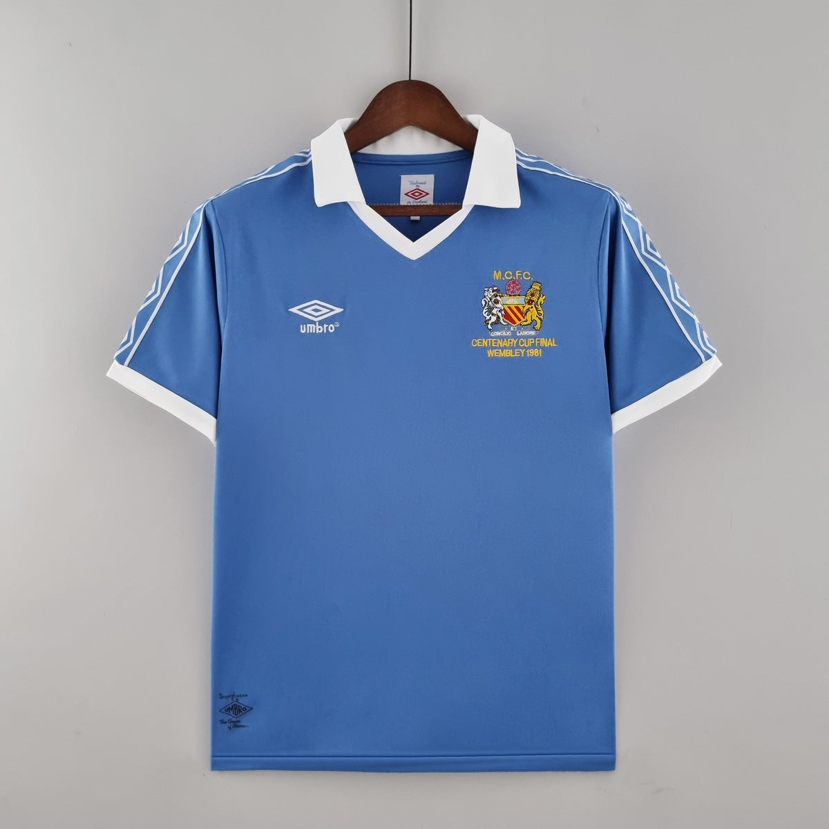 Camisola Manchester City Principal 81/82 Retro