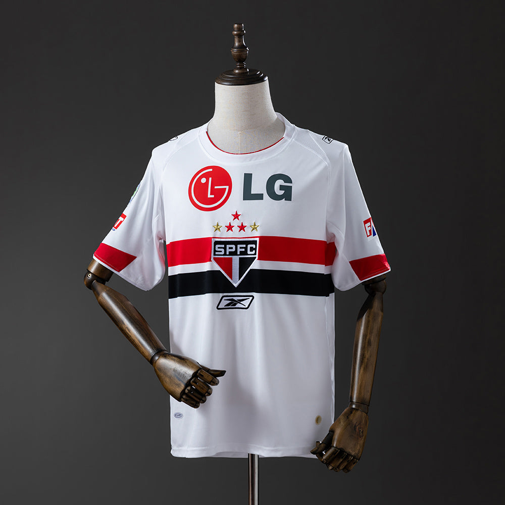 Camisola São Paulo Principal 06/07 Retro