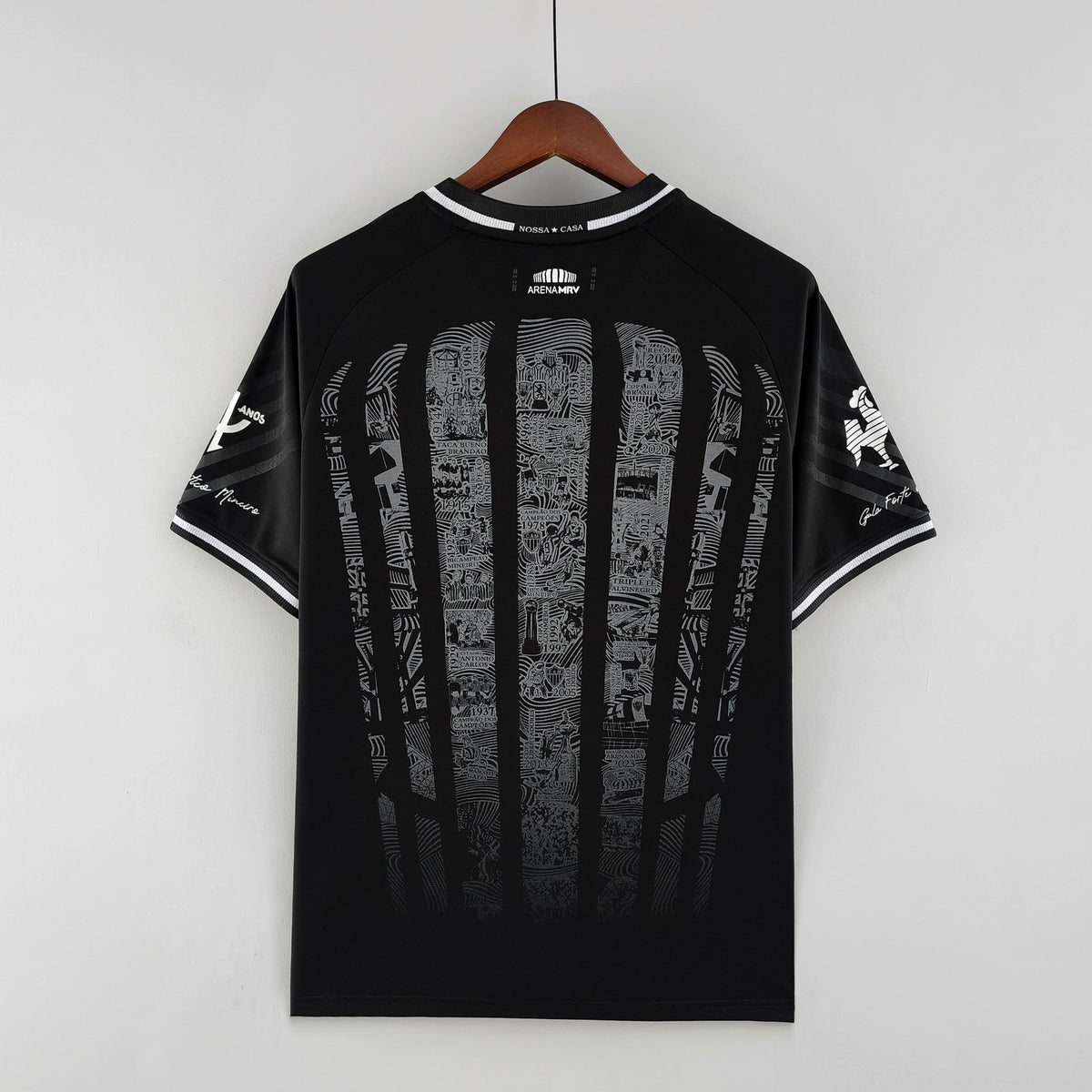 Camisola Atlético Mineiro Edição Especial Preta 22/23 Retro
