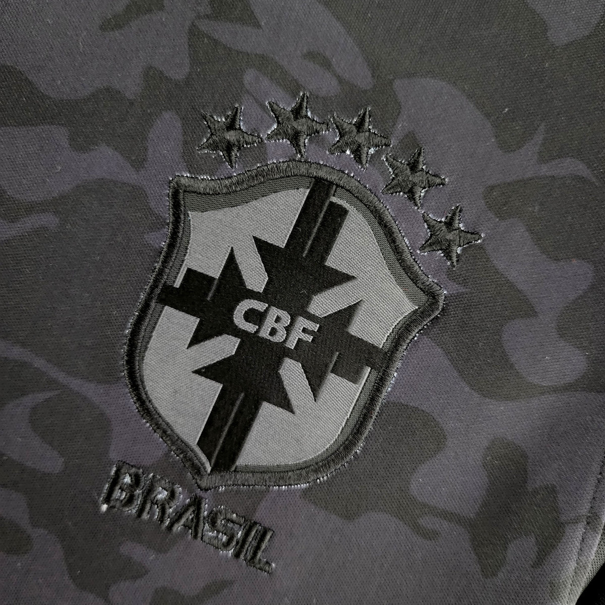 Camisola Brasil Edição Especial Toda Preta 22/23 Retro