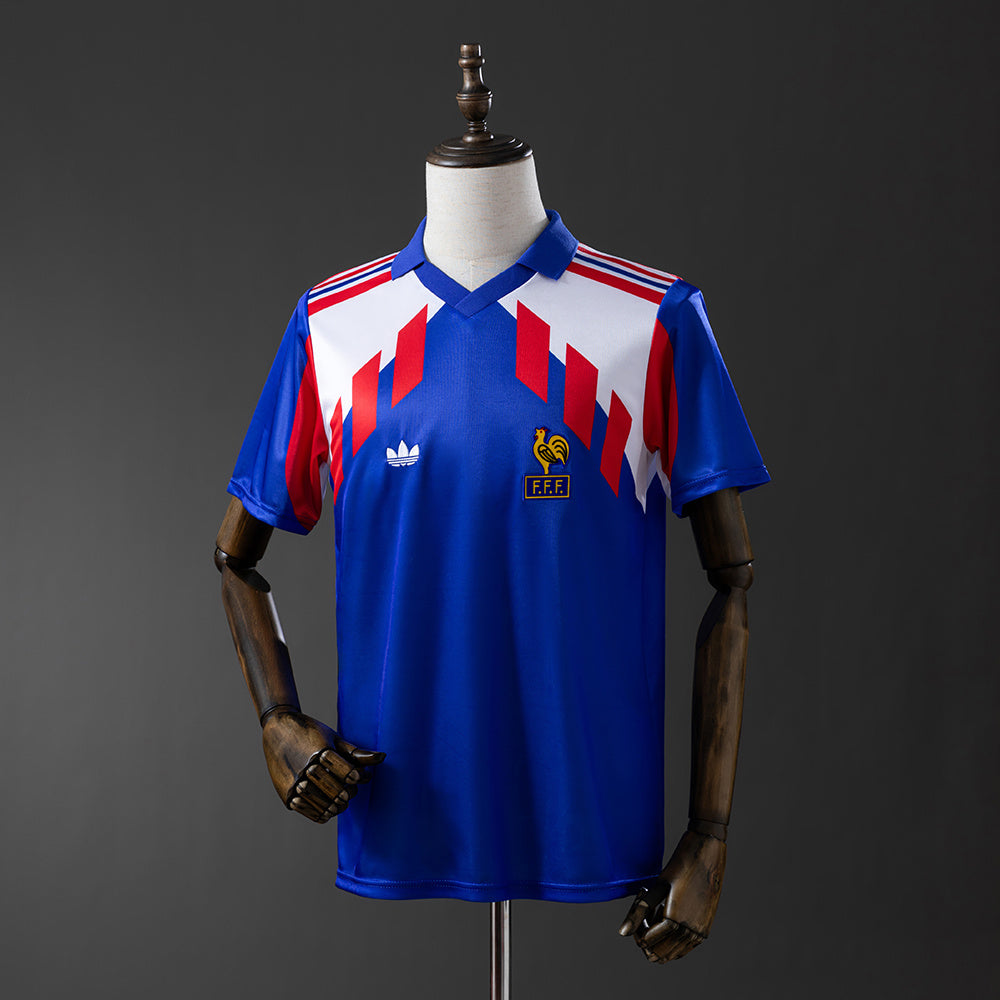 Camisola França Principal 88/90 Retro