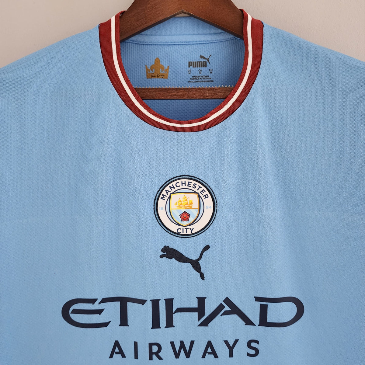 Camisola Manchester City Principal 22/23 Retro