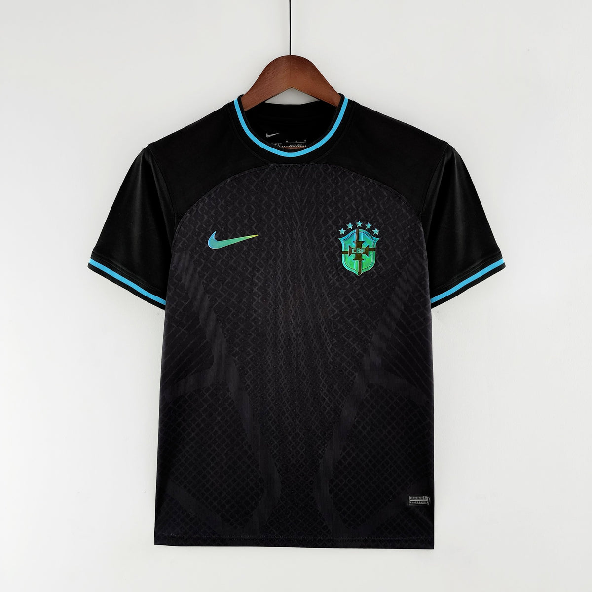 Camisola Brasil Edição Especial Conceito Preta 22/23 Retro