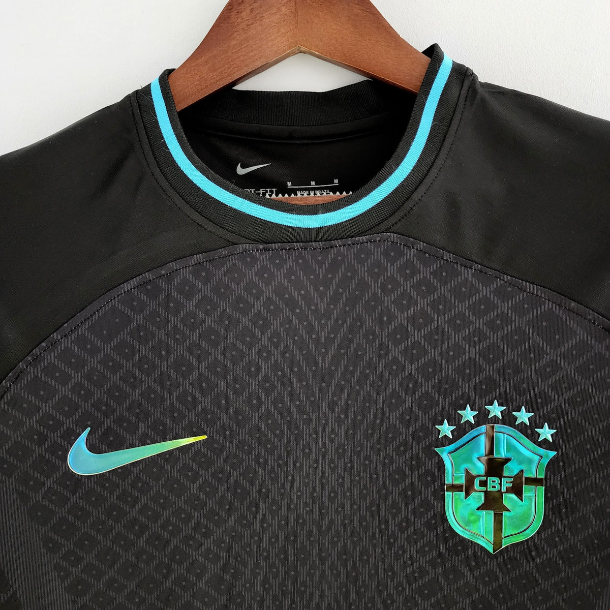 Camisola Brasil Edição Especial Conceito Preta 22/23 Retro