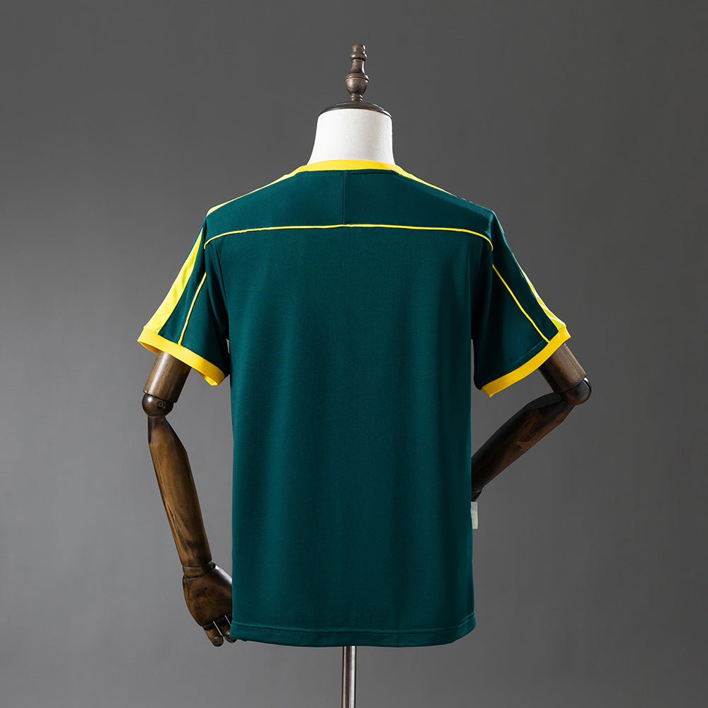 Camisola Brasil Guarda-Redes Verde 98/99 Retro (Modelo 2)