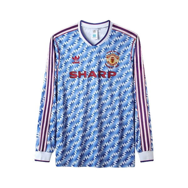 Camisola Manchester United Alternativa 91/92 - Manga Comprida
