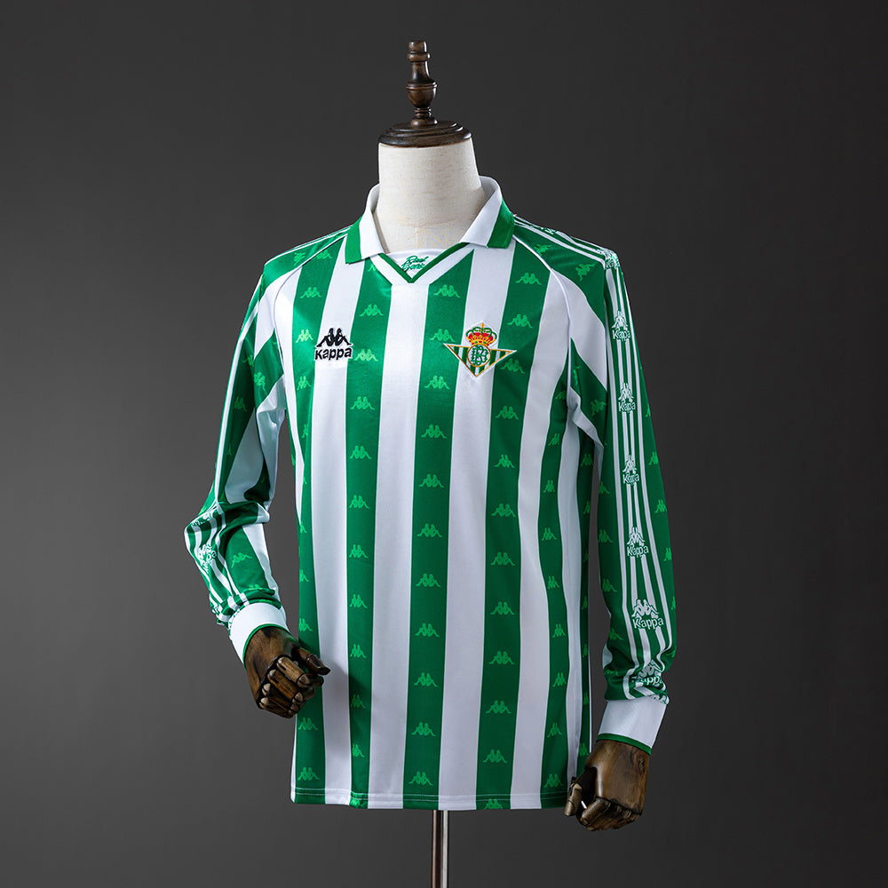 Camisola Real Betis Principal 95/97 Retro - Manga Comprida