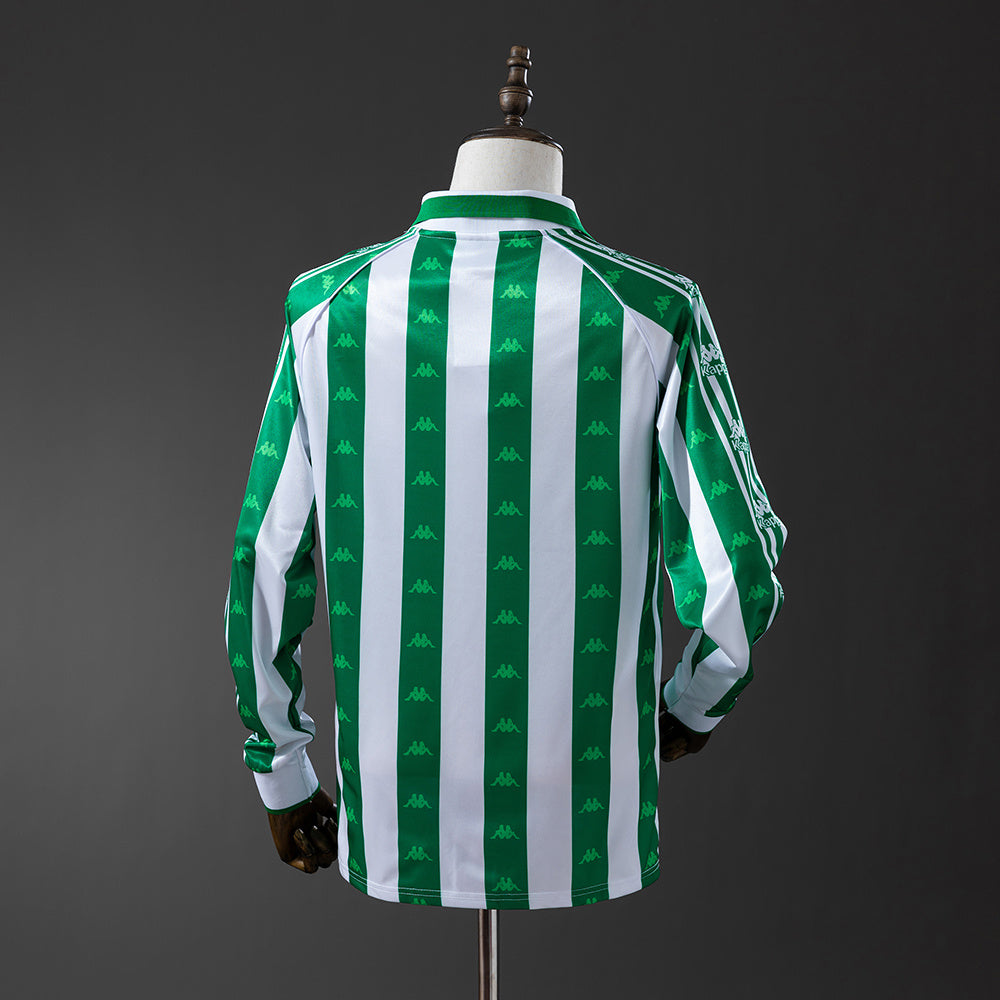 Camisola Real Betis Principal 95/97 Retro - Manga Comprida