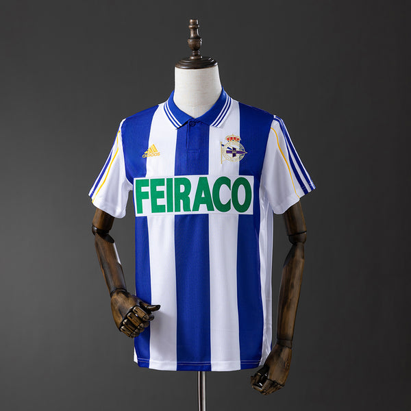 Camisola Deportivo da Corunha Principal 99/00 Retro