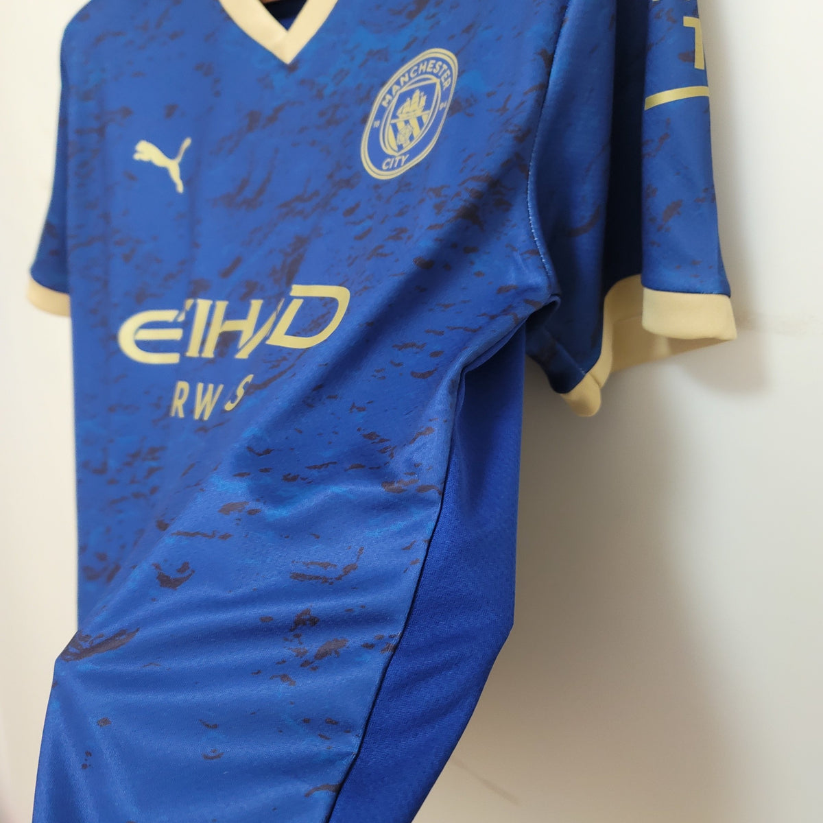 Camisola Manchester City Azul 23/24 Retro