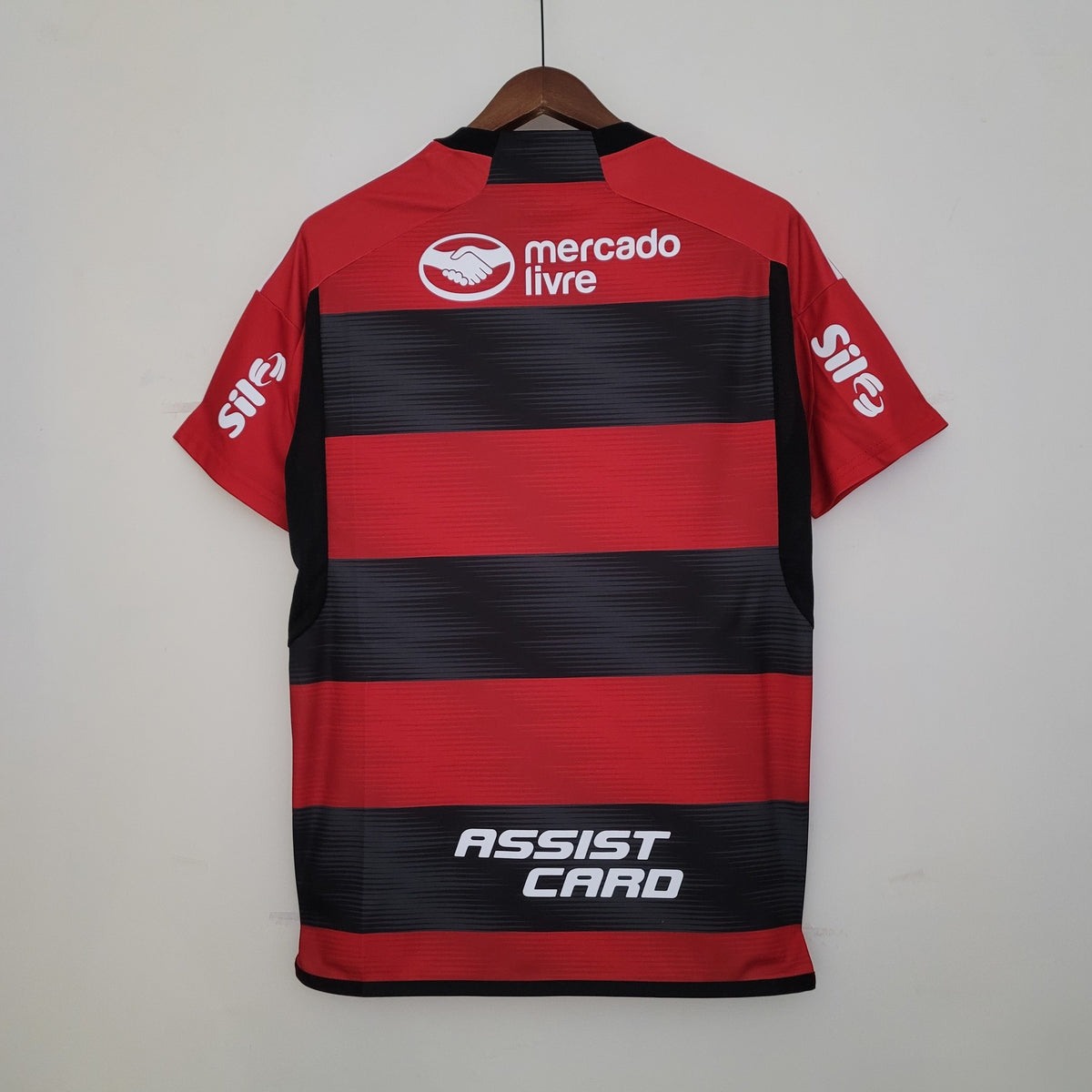Camisola Flamengo Principal Todos os Patrocinadores 23/24 Retro