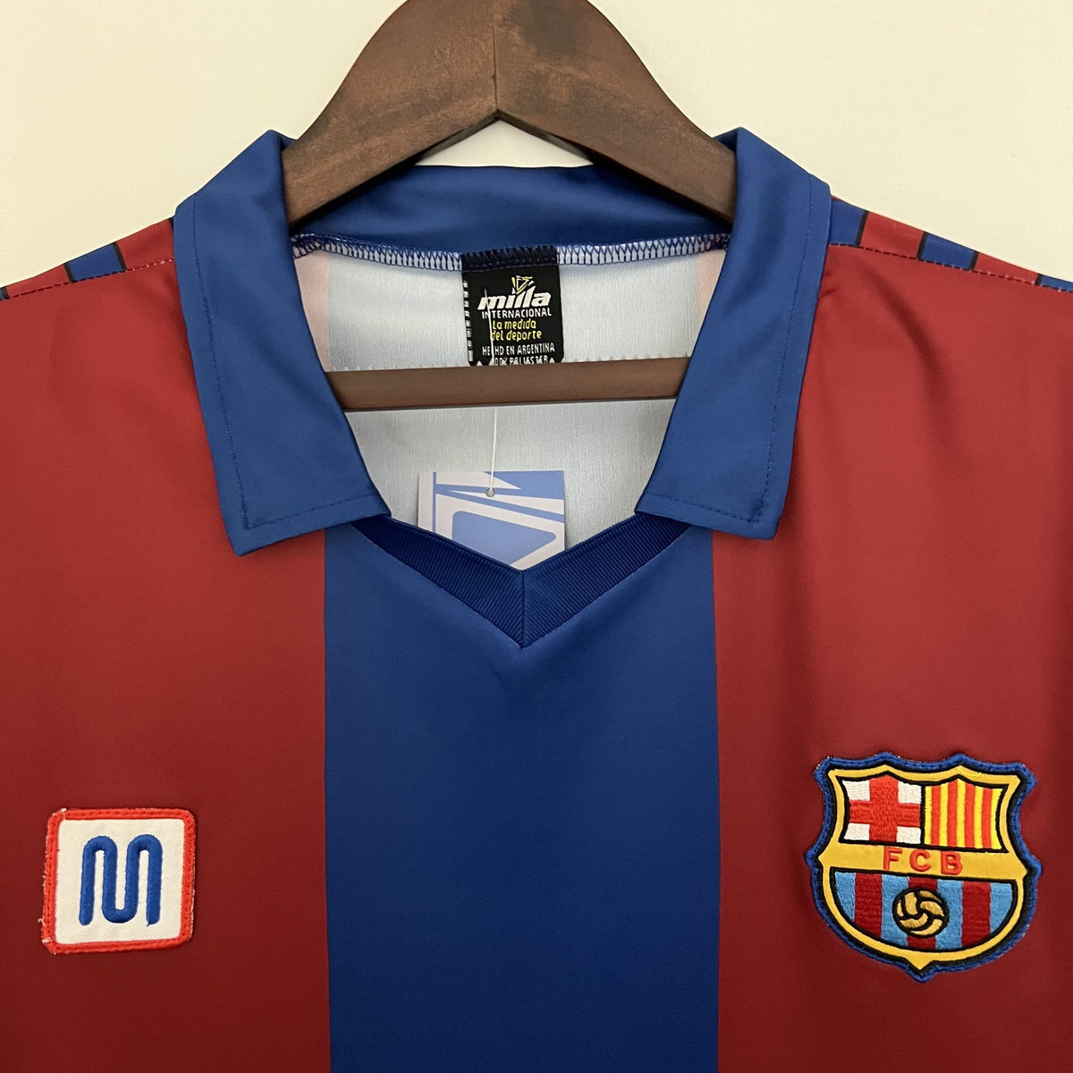 Camisola Barcelona Principal 80/82 Retro