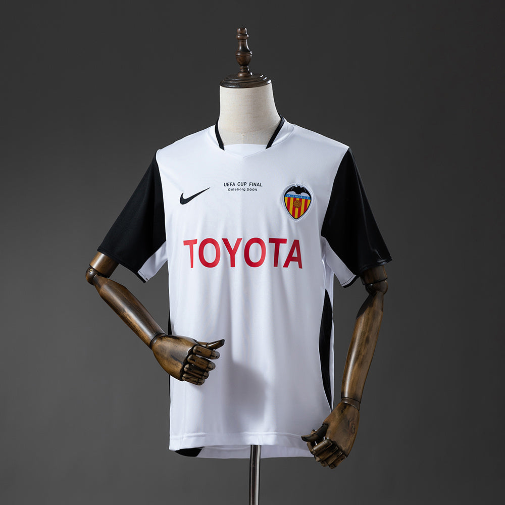 Camisola Valência Principal 03/04 Retro
