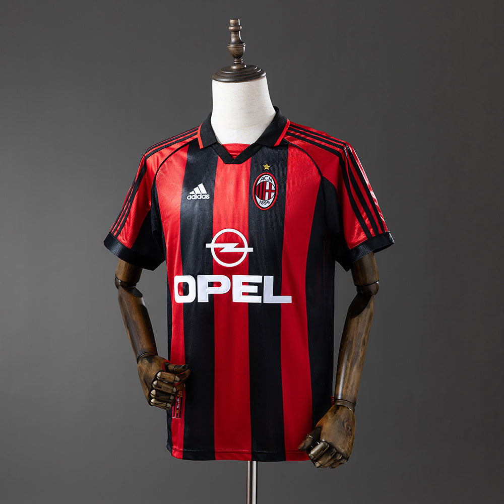 Camisola AC Milan Principal 98/99 Retro