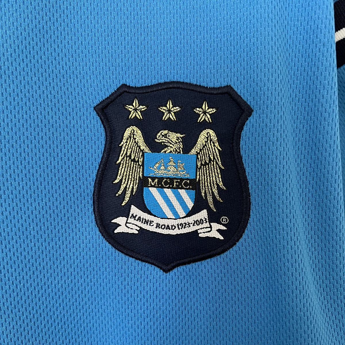 Camisola Manchester City Principal 01/02 Retro