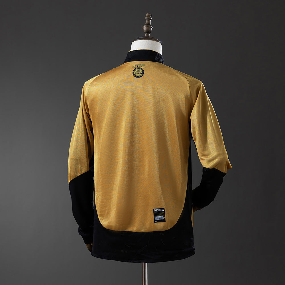 Camisola Manchester United Edição Especial 100 Anos 01/02 Retro - Manga Comprida