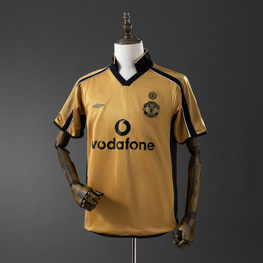 Camisola Manchester United Edição Especial 100 Anos 01/02 Retro