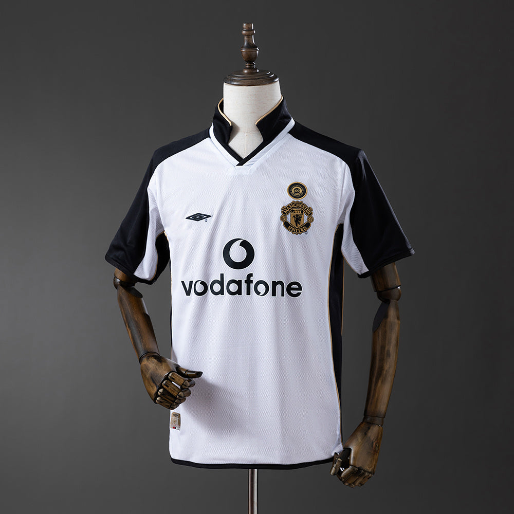Camisola Manchester United Edição Especial 100 Anos 01/02 Retro
