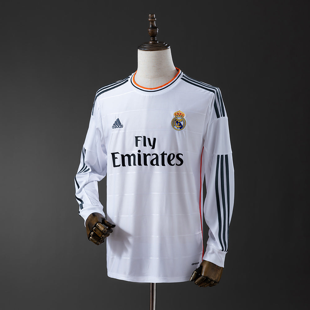 Camisola Real Madrid Principal 13/14 Retro - Manga Comprida
