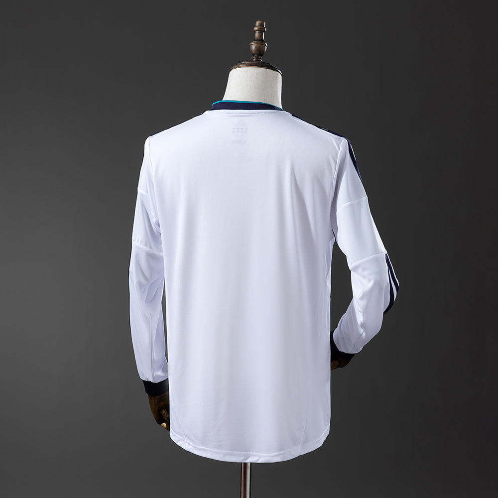 Camisola Real Madrid Principal 12/13 Retro - Manga Comprida