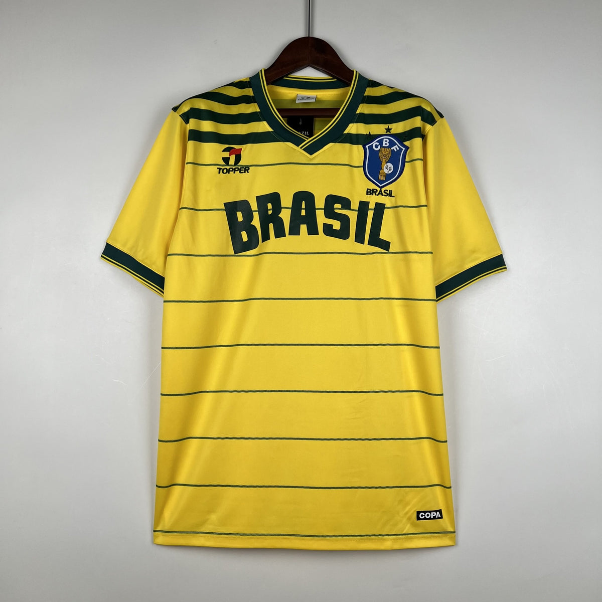 Camisola Brasil Principal 84/85 Retro