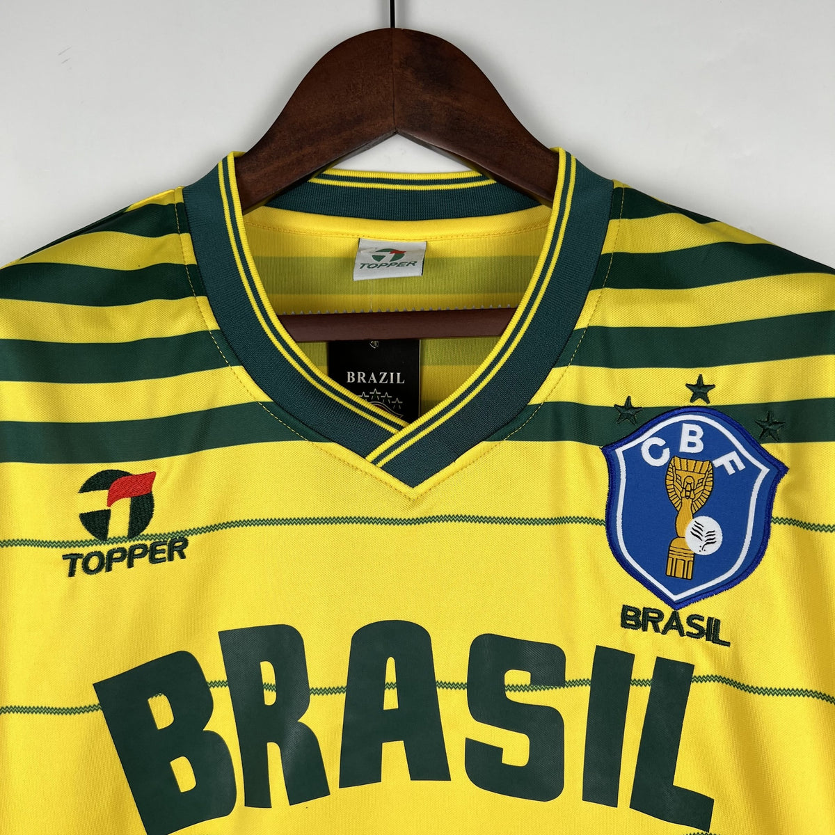 Camisola Brasil Principal 84/85 Retro
