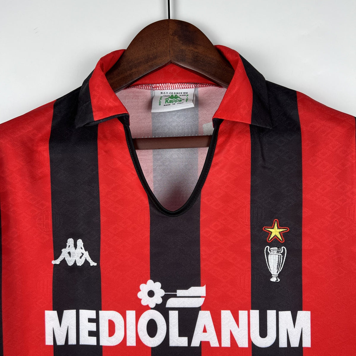 Camisola AC Milan Principal 89/90 Retro