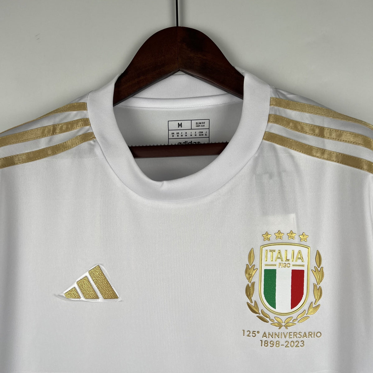 Camisola Itália Edição Especial 125 Anos Branca 23/24 Retro