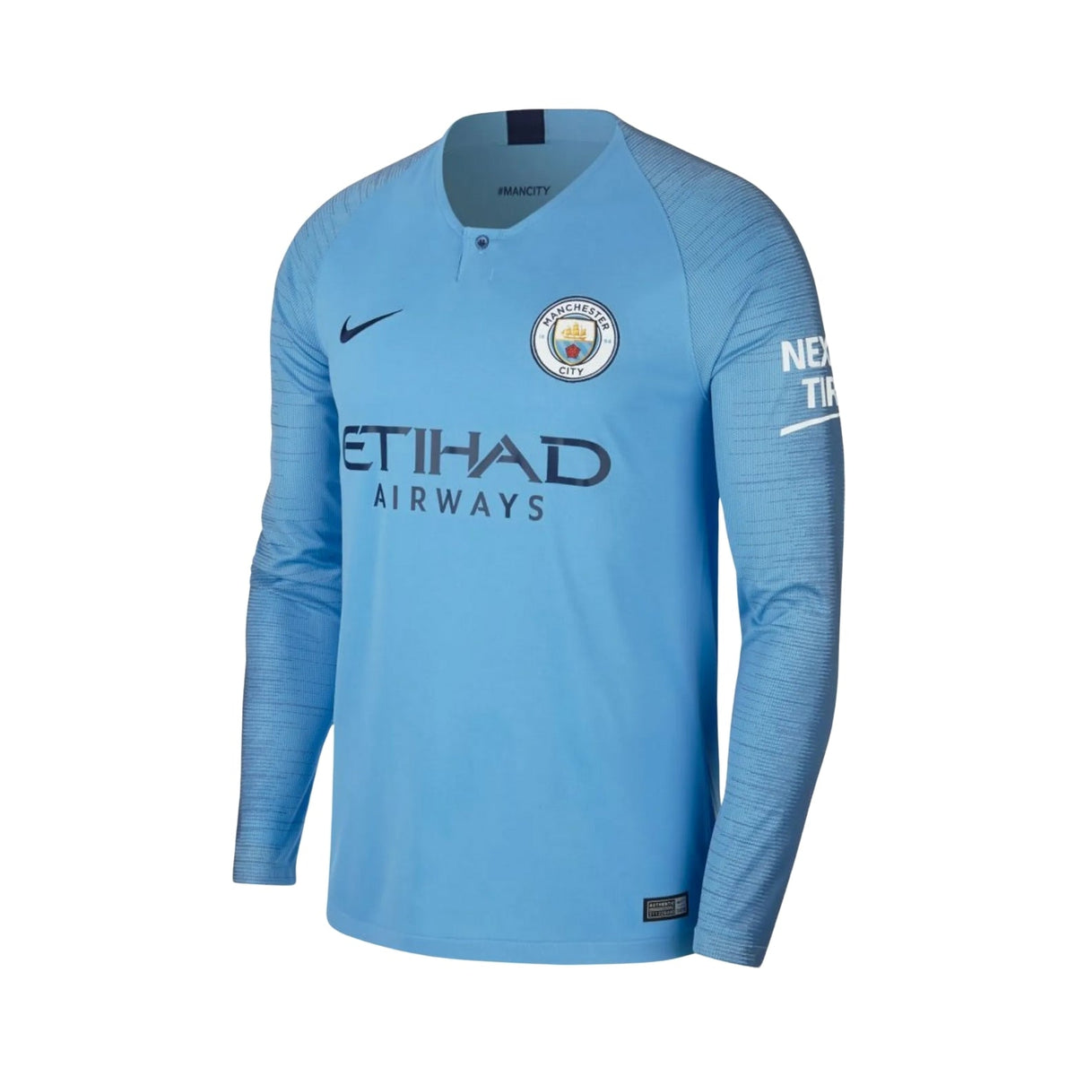Camisola Manchester City Principal 18/19 - Manga Comprida