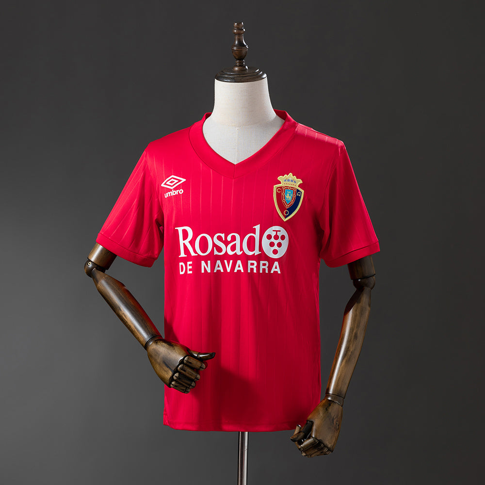 Camisola Osasuna Principal 87/88 Retro (Modelo 2)