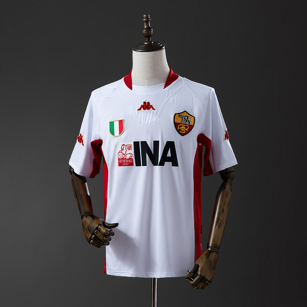 Camisola Roma Alternativa 01/02 Retro