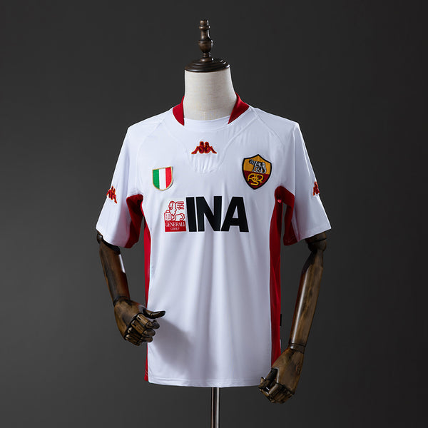 Camisola Roma Alternativa 01/02 Retro