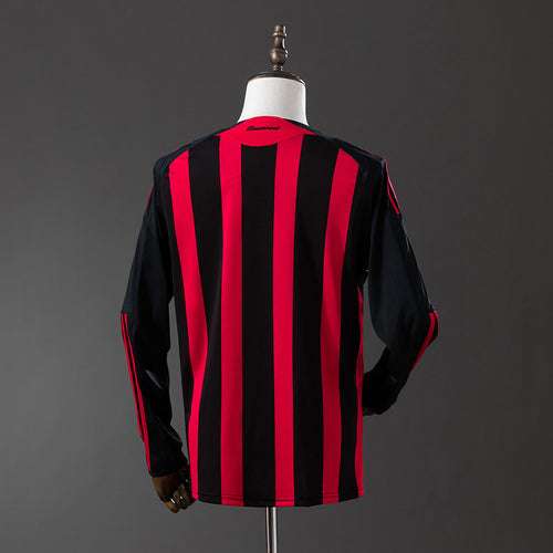 Camisola AC Milan Principal 08/09 Retro - Manga Comprida