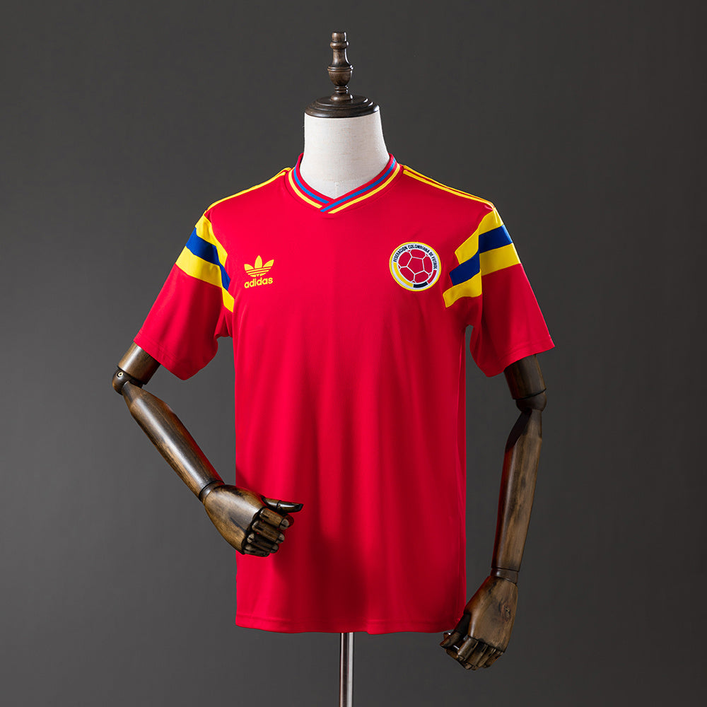 Camisola Colômbia Alternativa 90/91 Retro