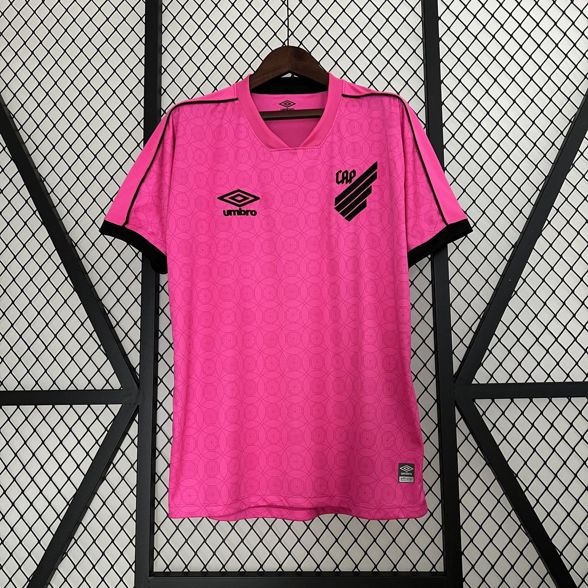 Camisola Athletico Paranaense Rosa 23/24 Retro