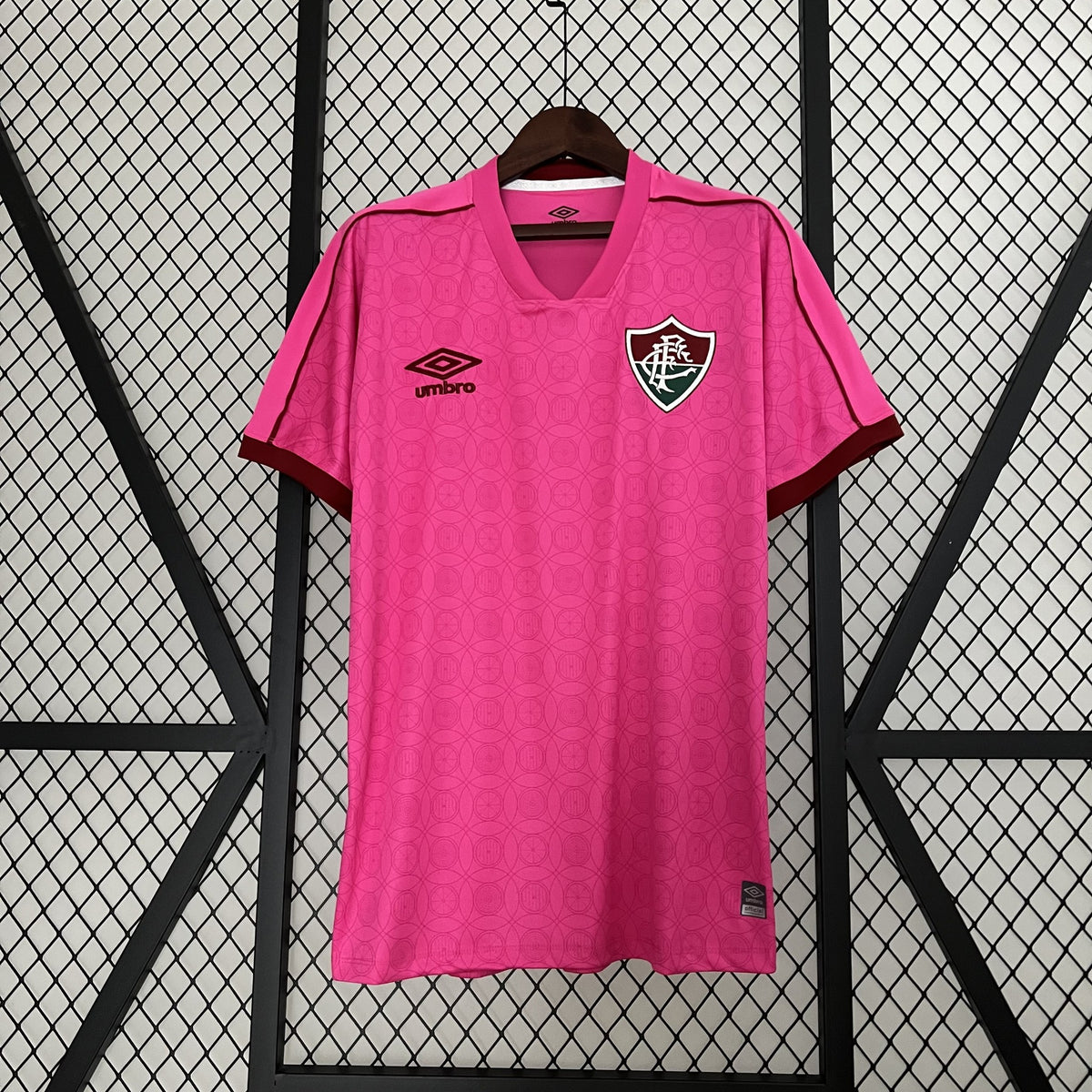 Camisola Fluminense Rosa 23/24 Retro