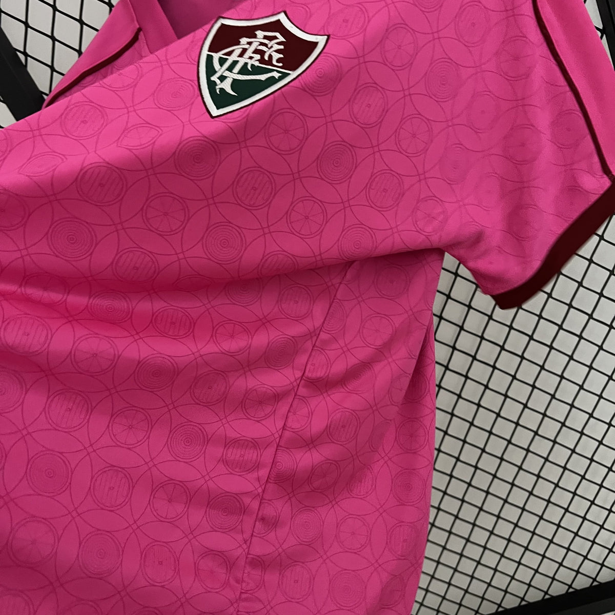 Camisola Fluminense Rosa 23/24 Retro