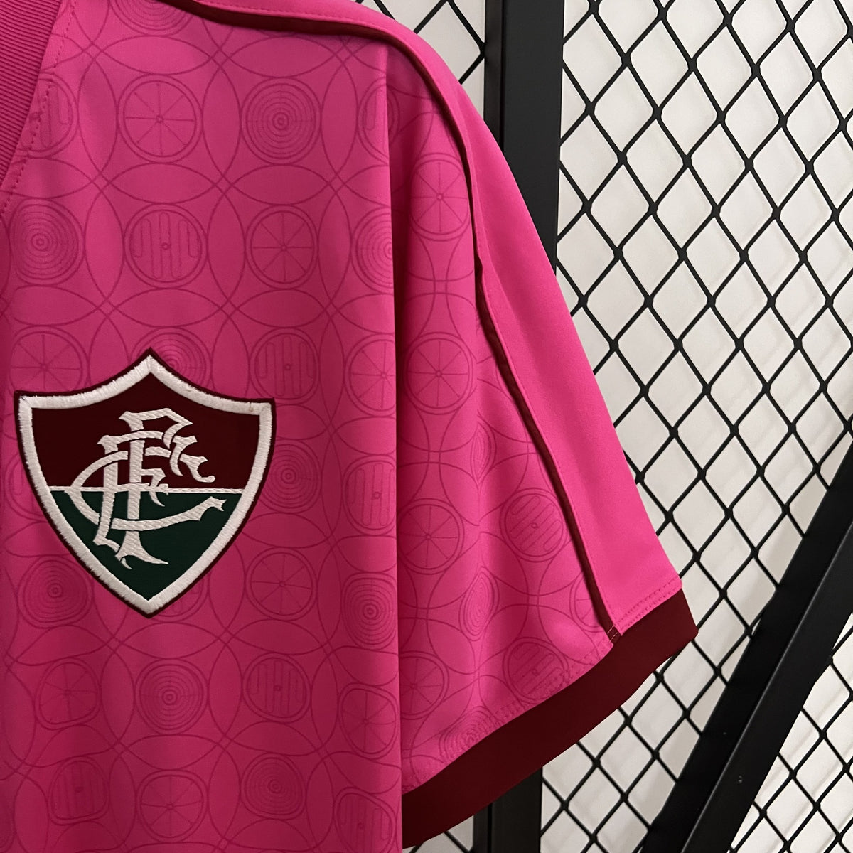Camisola Fluminense Rosa 23/24 Retro