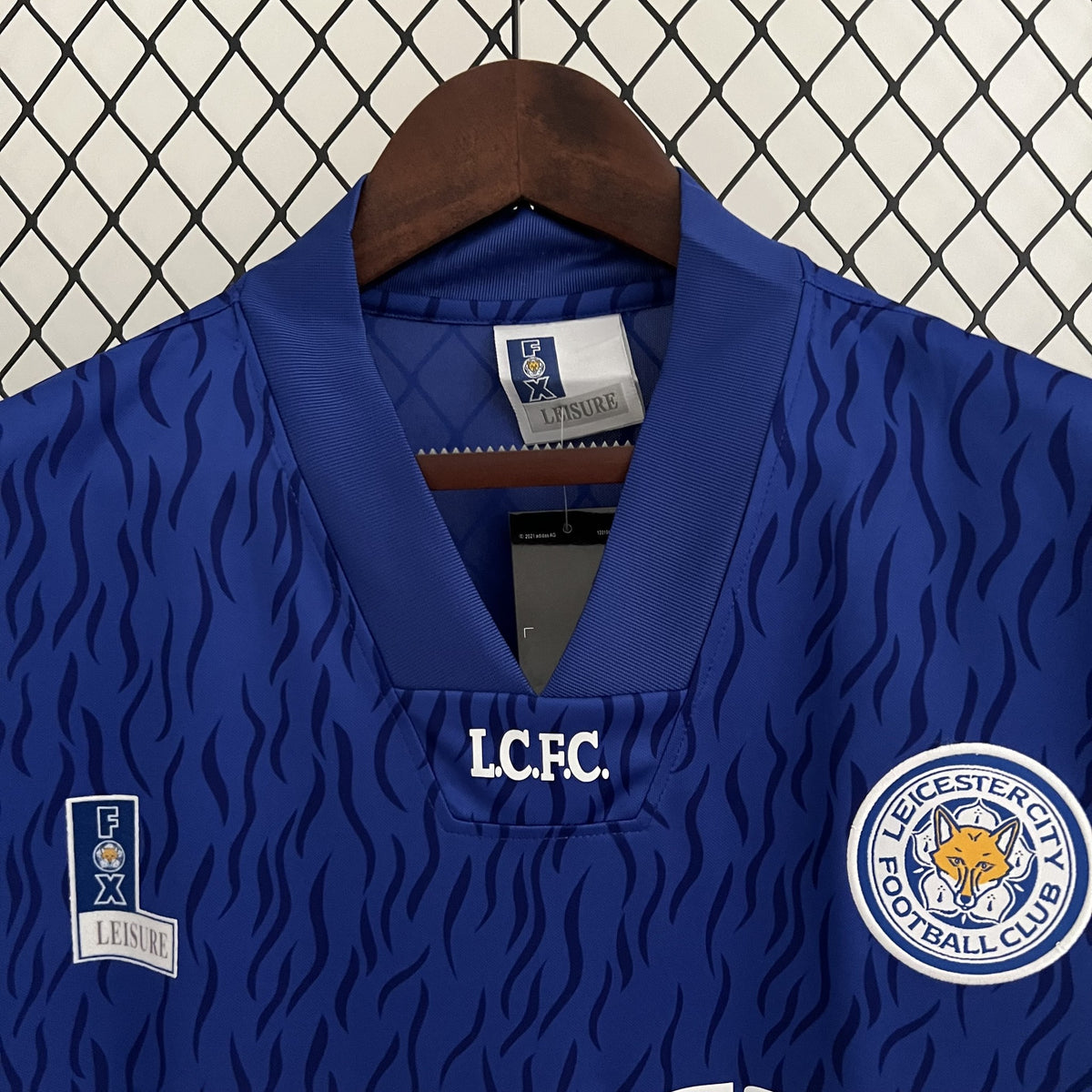 Camisola Leicester City Principal 92/94 Retro