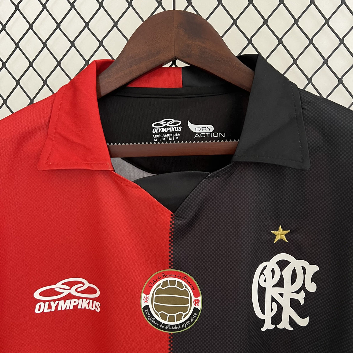 Camisola Flamengo Principal Edição Especial 100 Anos 12/13 Retro